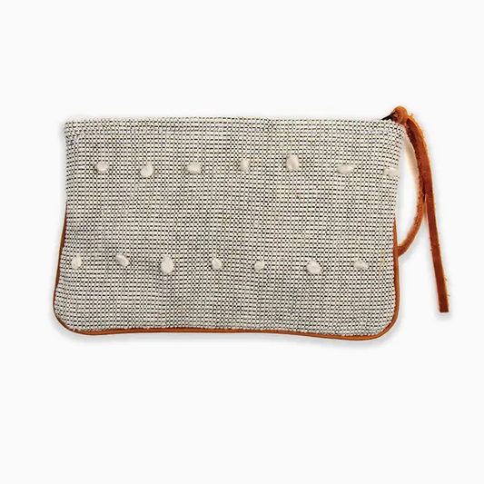 Handwoven Natural Textured Clutch