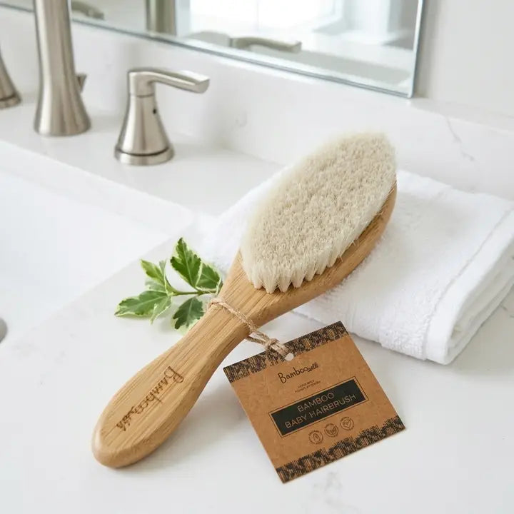 Bamboo Baby Hairbrush