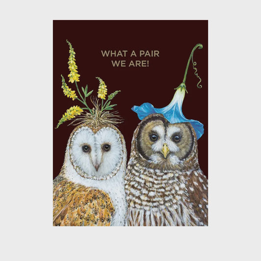 Best Friends - Owls Card