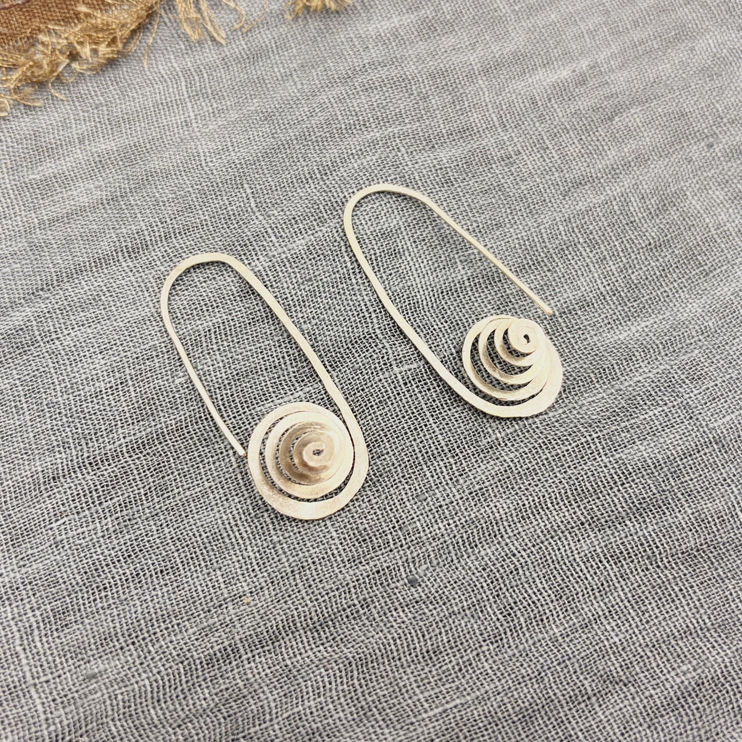Boing Boing Spiral Earrings