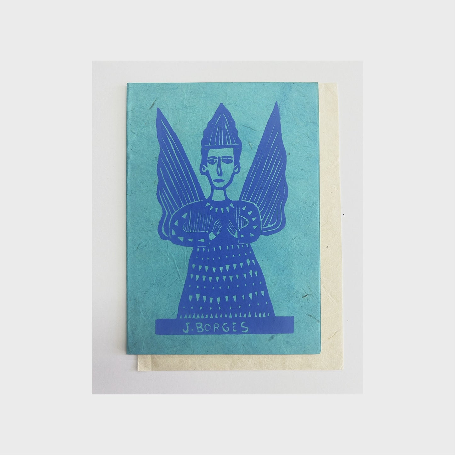 J. Borges Angel Card