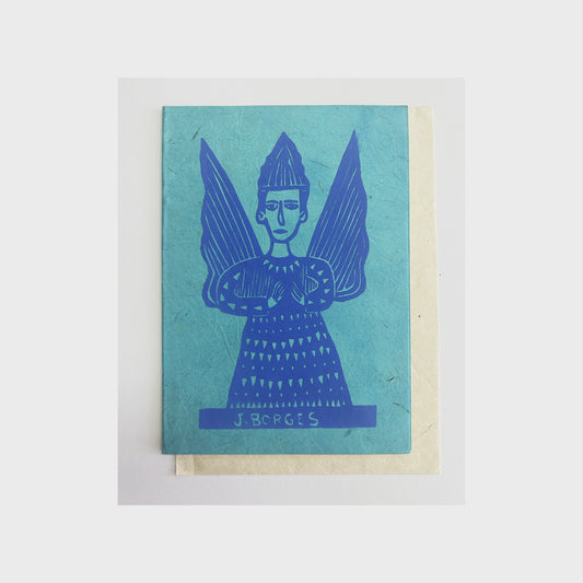 J. Borges Angel Card