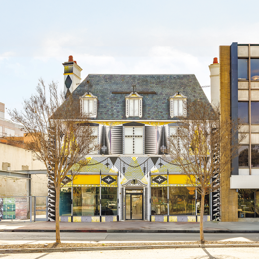 Craft Contemporary Facade - postcard