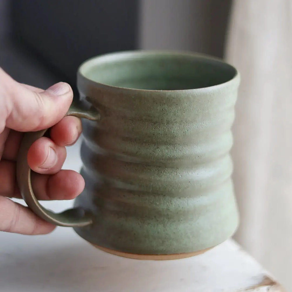 Diner Inspired Mugs from Gravesco Pottery