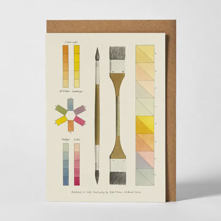 Art of Coloring Card