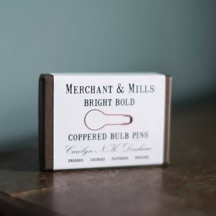 Copper Bulb Safety Pins