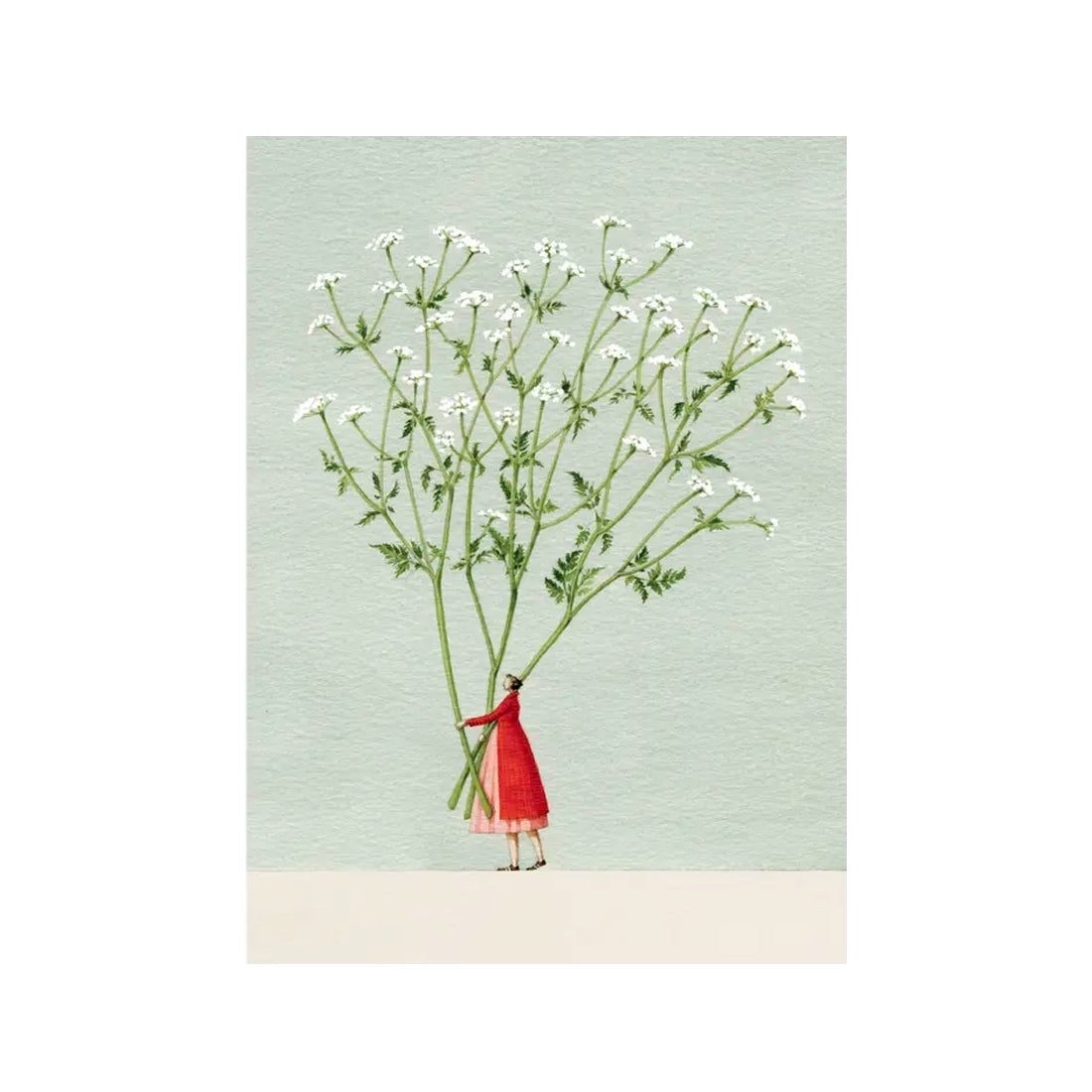 Cow Parsley Card