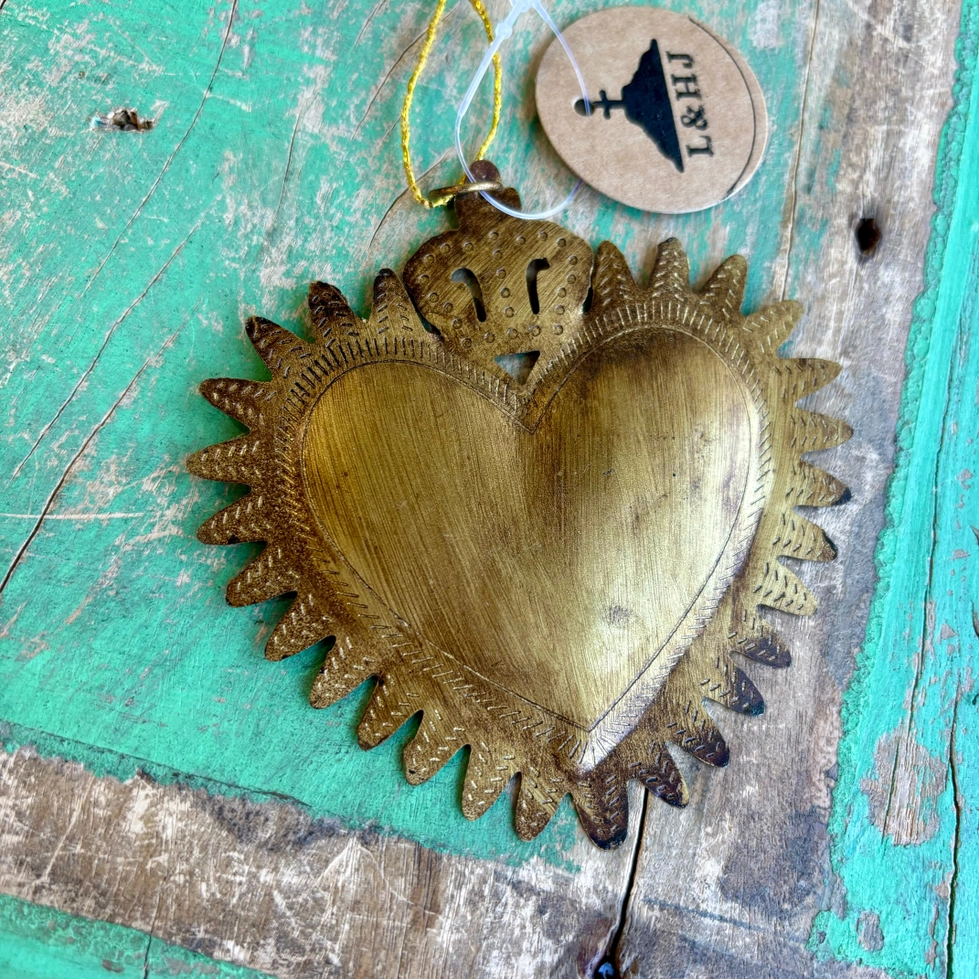 Small Crowned Sacred Heart