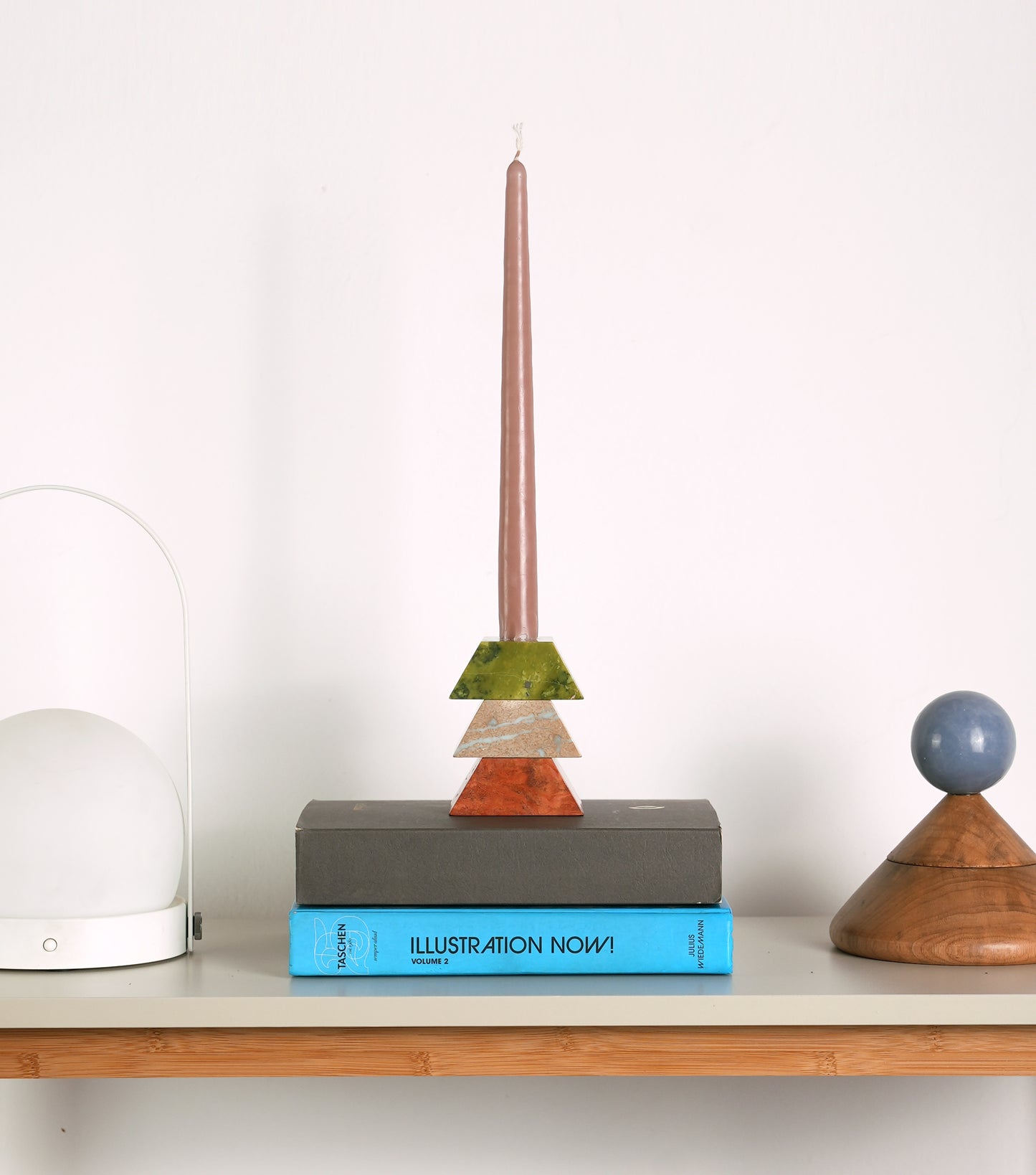 Triangle Puzzle Candelabra by DAR Proyectos