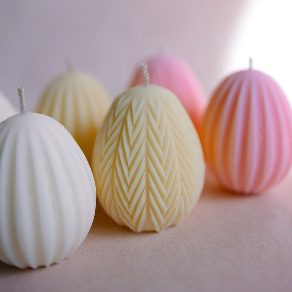 Egg-shaped Small Candles