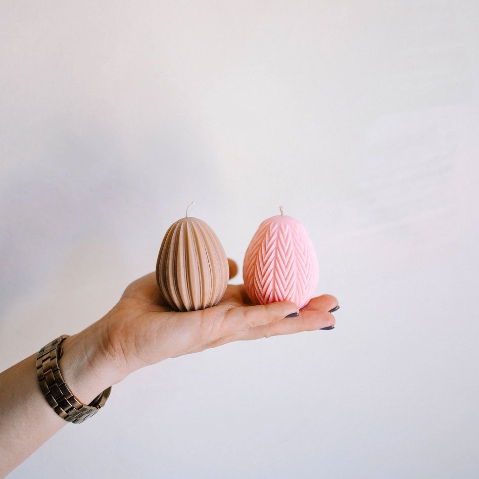 Egg-shaped Small Candles