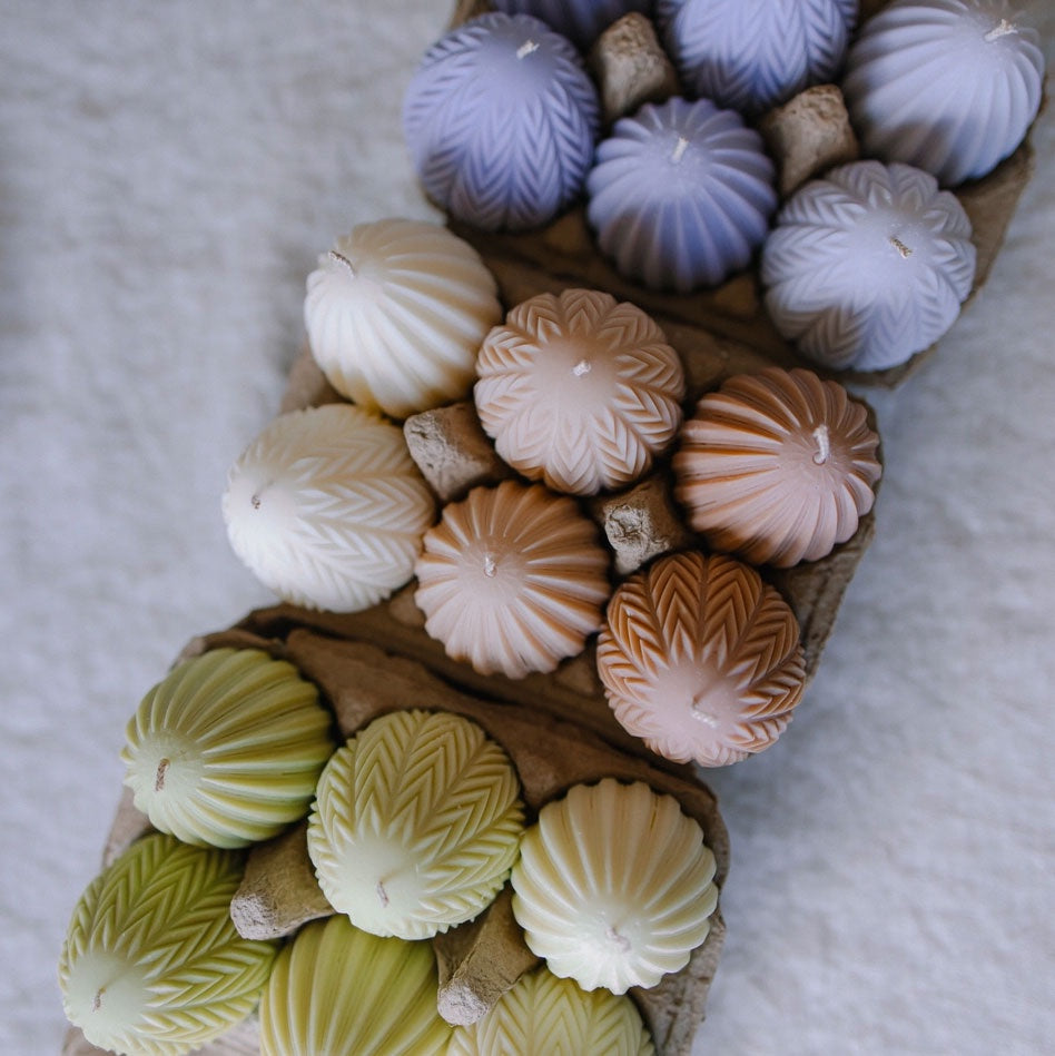 Egg-shaped Small Candles