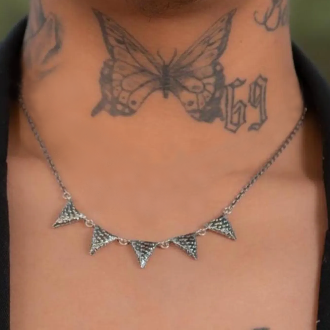 Five Succulents Necklace by MiCorasol