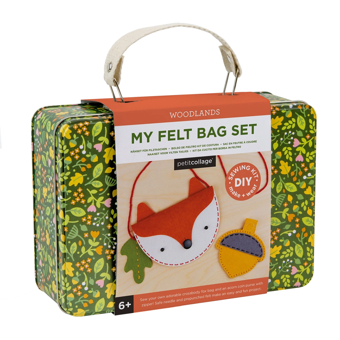 DIY Fox Felt Bag