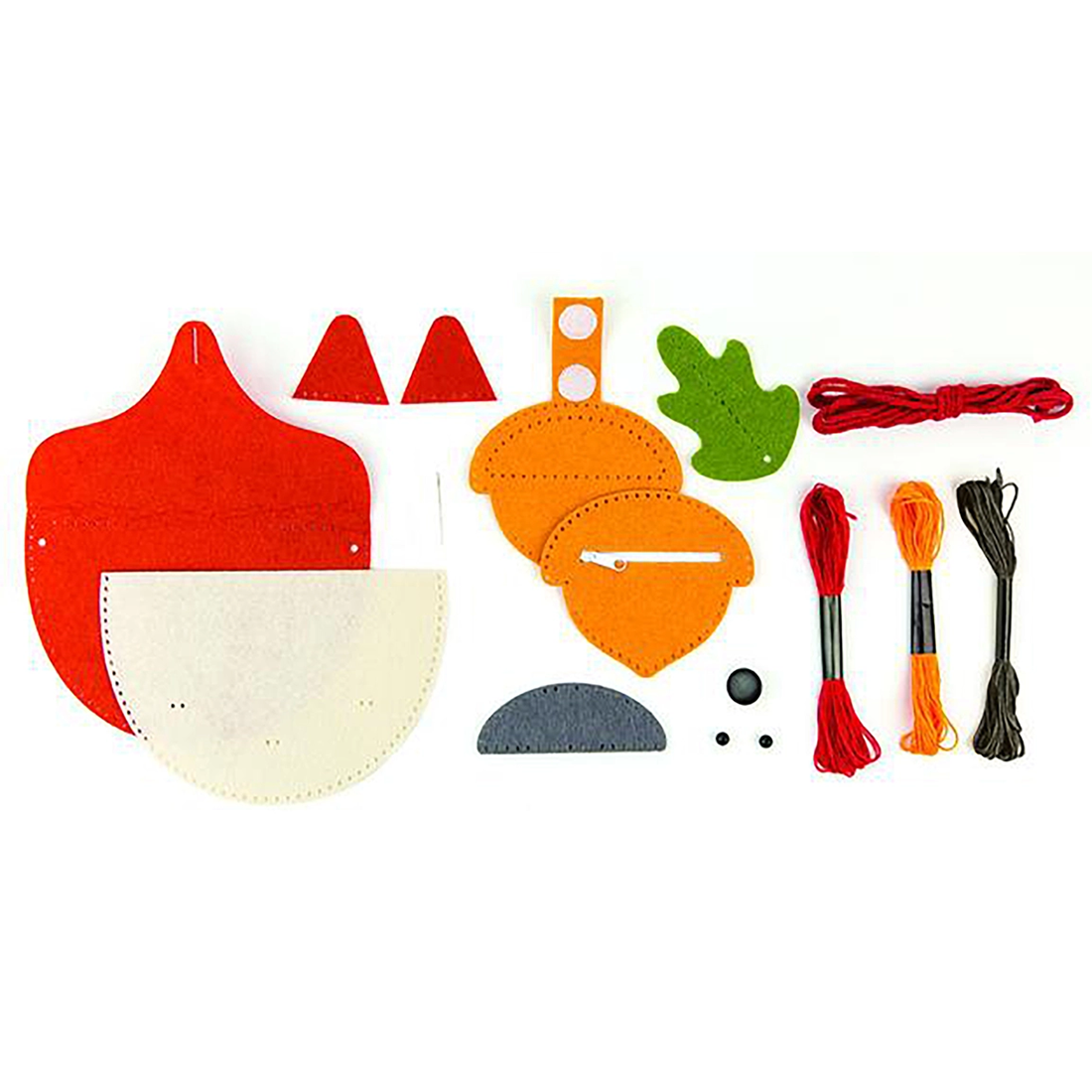 DIY Fox Felt Bag