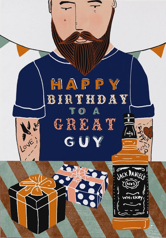 Happy Birthday to a Great Guy! - Card