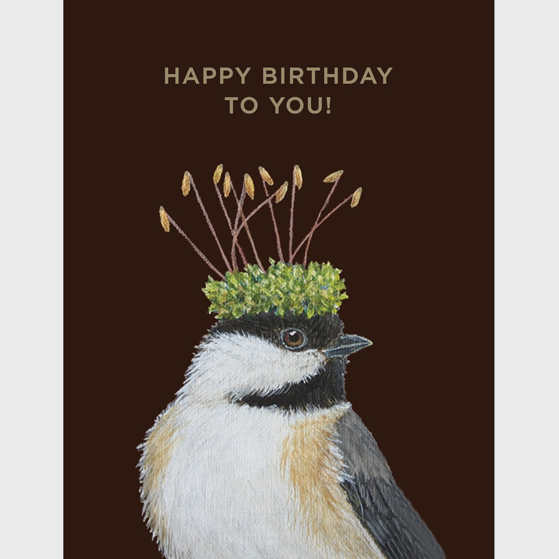Birthday Chickadee - Card