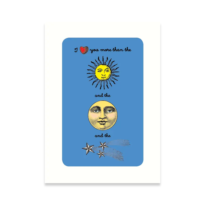 Sun Moon Stars - Love Greeting