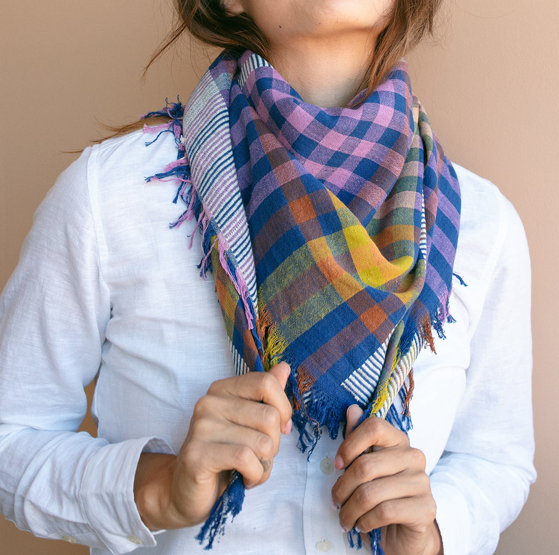 Handwoven Cowboy Scarf - Lyle Cosmo