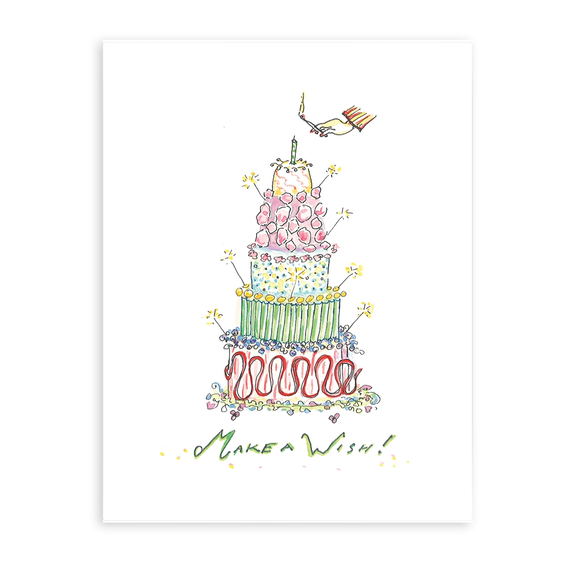 Make a Wish - Birthday Card
