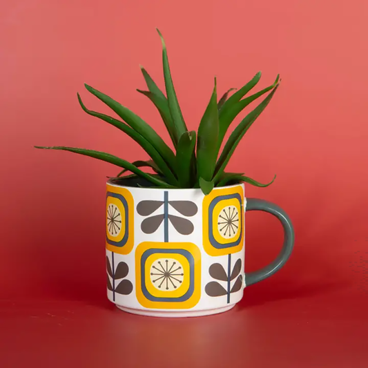 Mod Sunflower Coffee Mug
