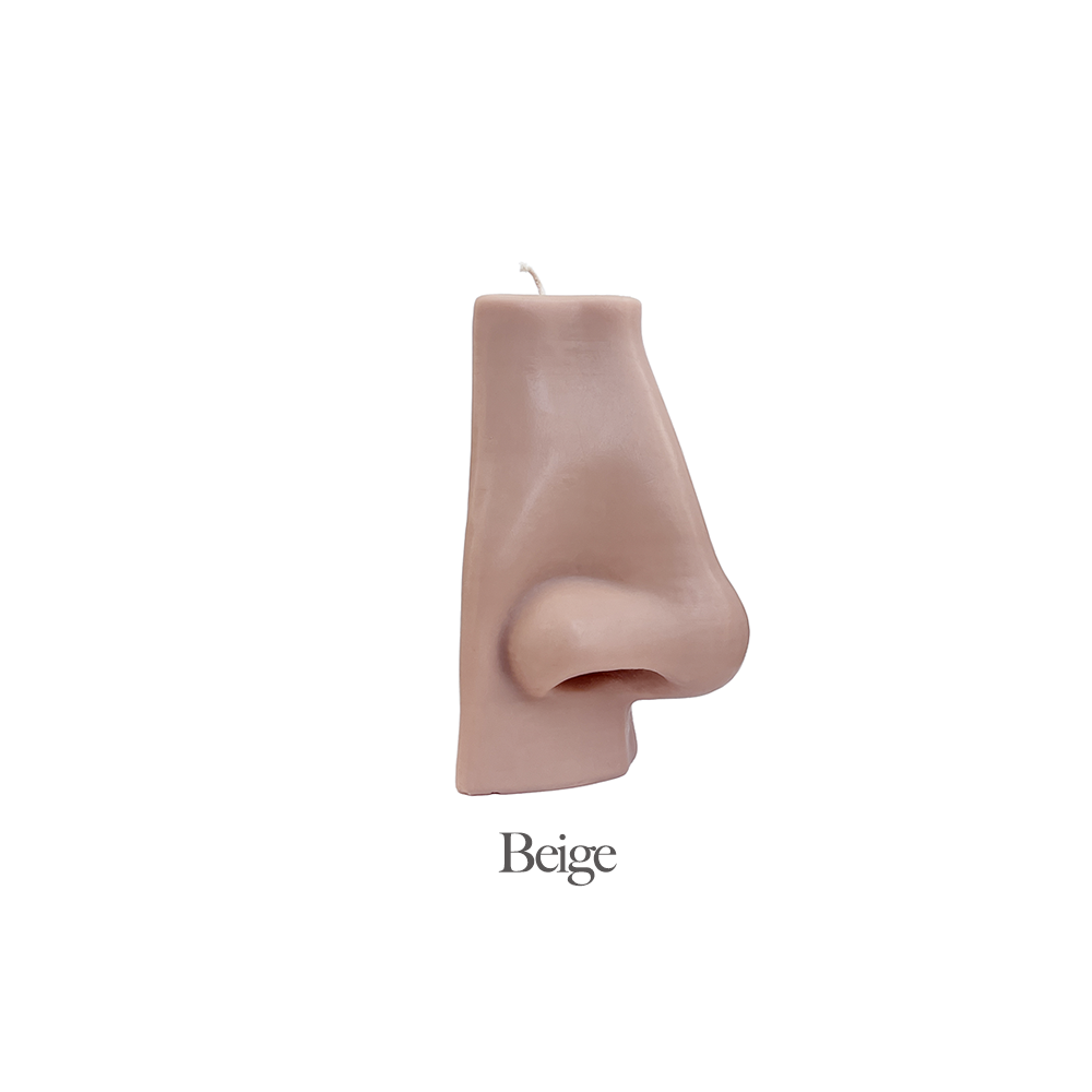 Nose Sculpture Candle - assorted