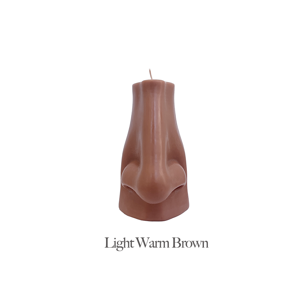 Nose Sculpture Candle - assorted