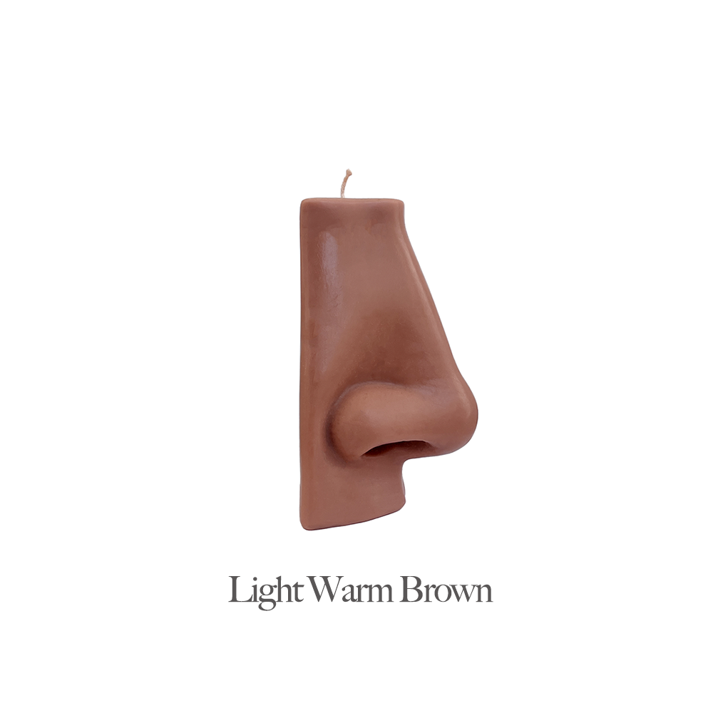 Nose Sculpture Candle - assorted