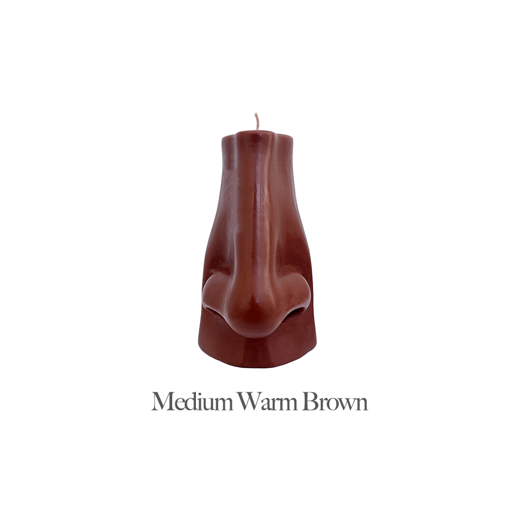 Nose Sculpture Candle - assorted