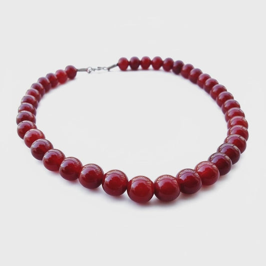 Yemeni Aqeeq Necklace