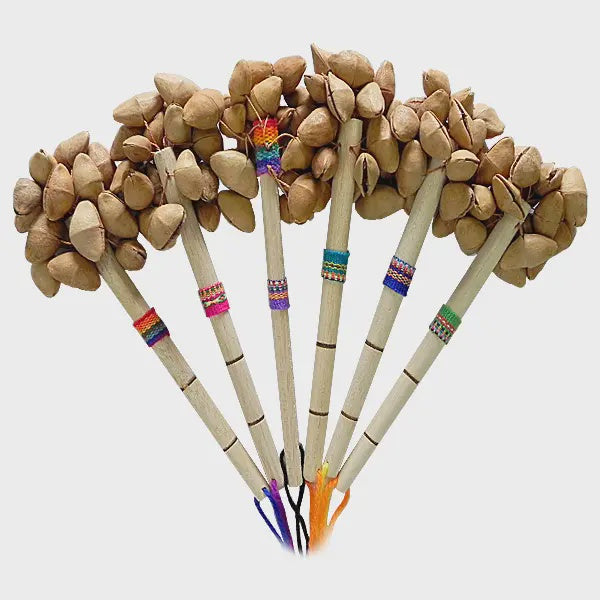 Cacho Nut Seed Pod Shakers