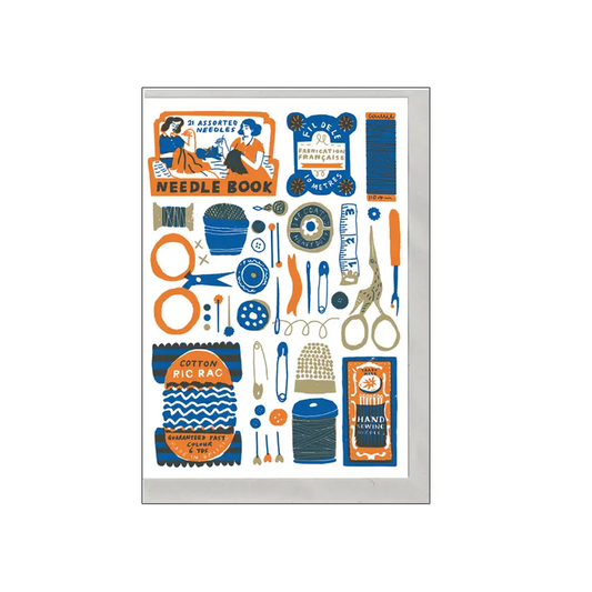 Sewing Supplies Card