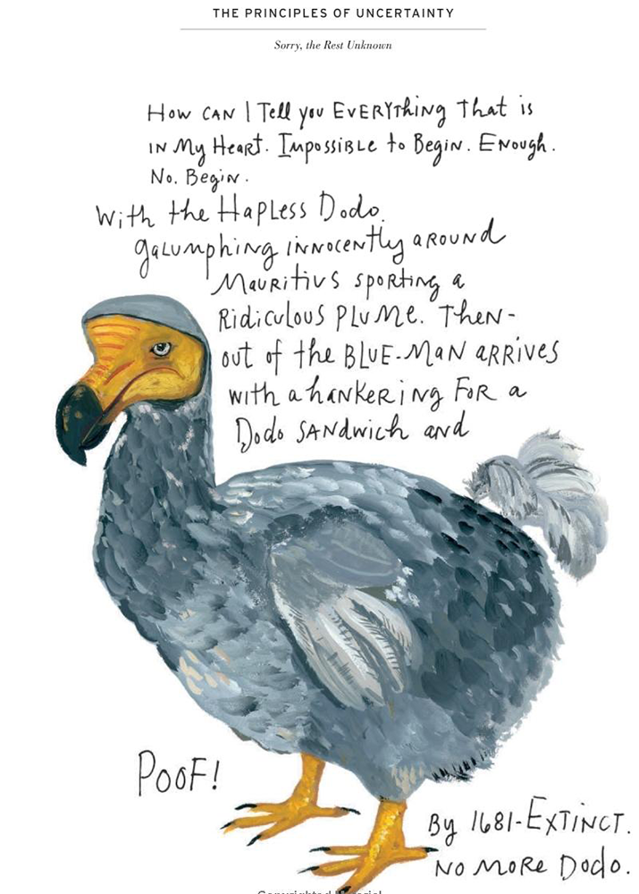 The Principles of Uncertainty