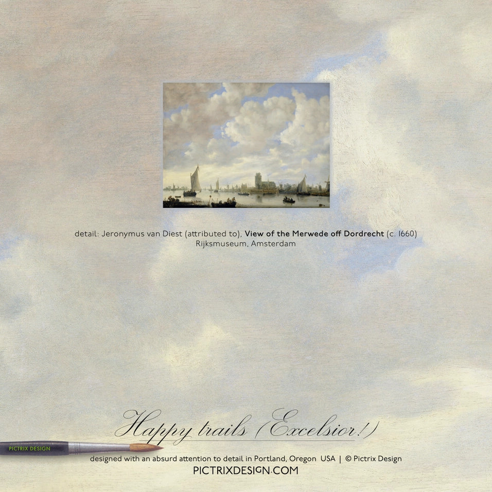 Happy Trails - Greeting Card