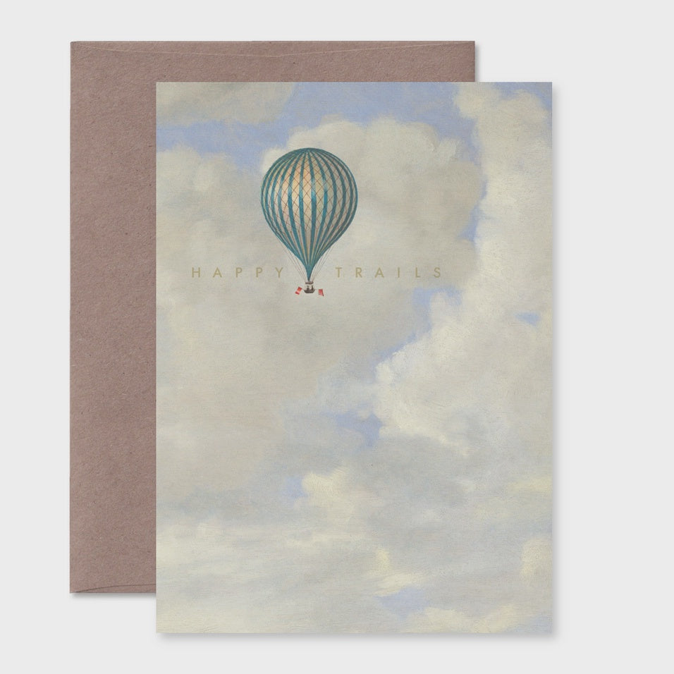 Happy Trails - Greeting Card