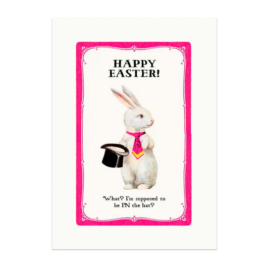 Rabbit in the Hat? Greeting Card