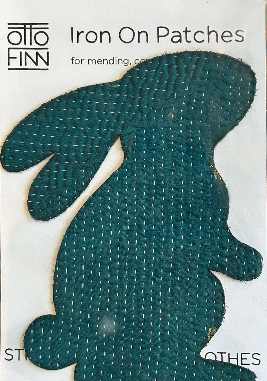 Iron-On Kantha Patch - Large