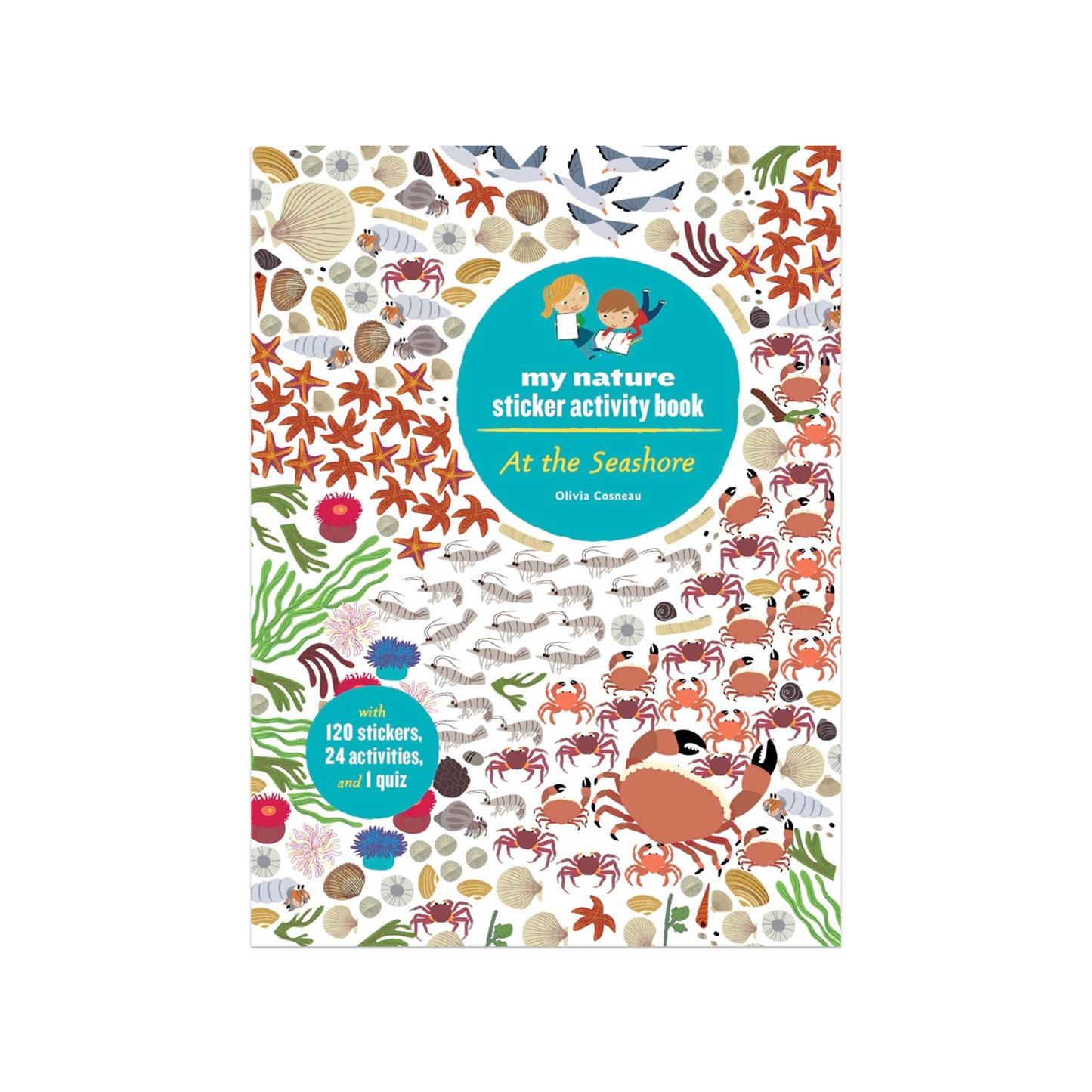 At the Seashore: My Nature Sticker Act Book