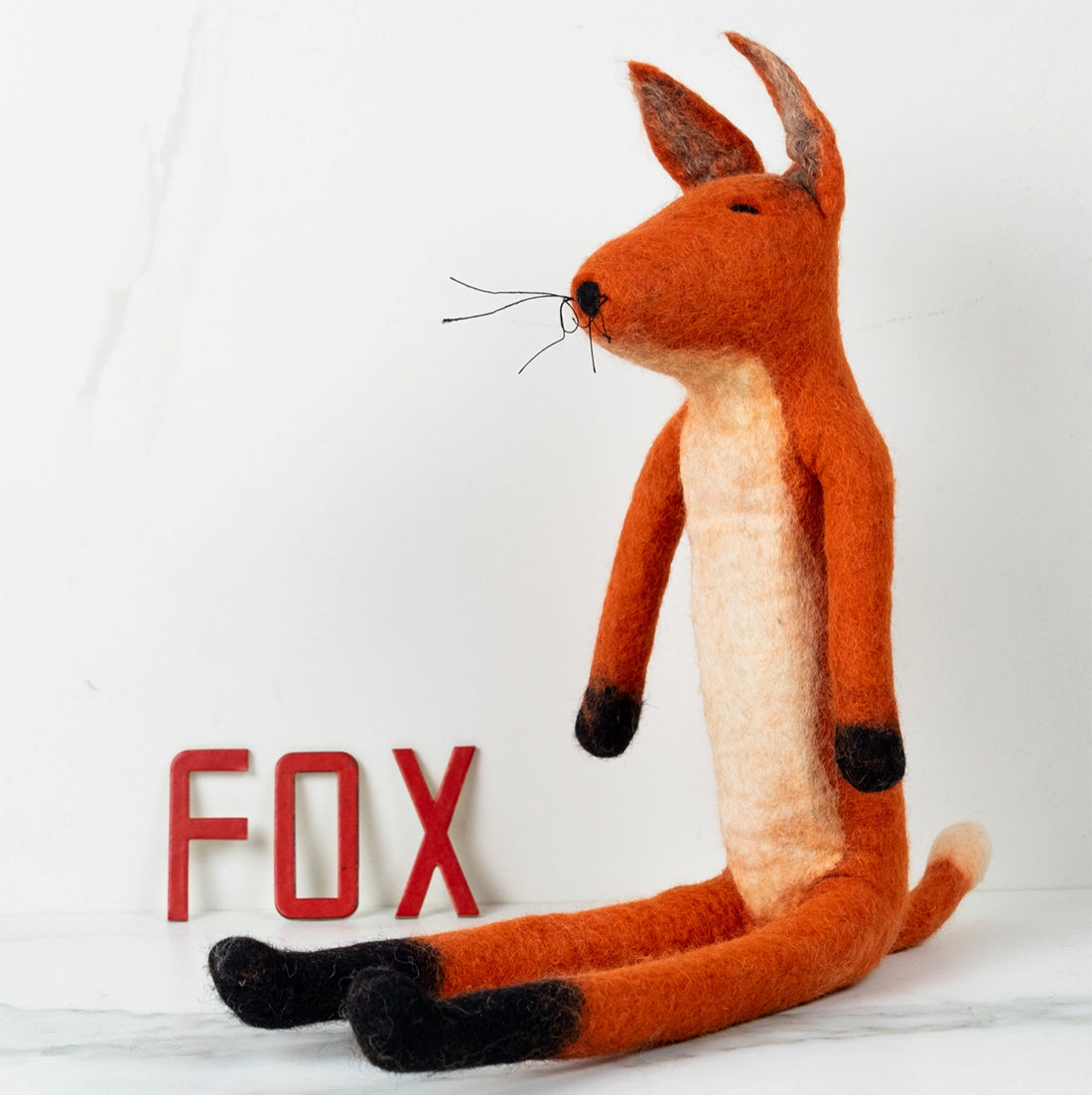 Handmade Felt Fox