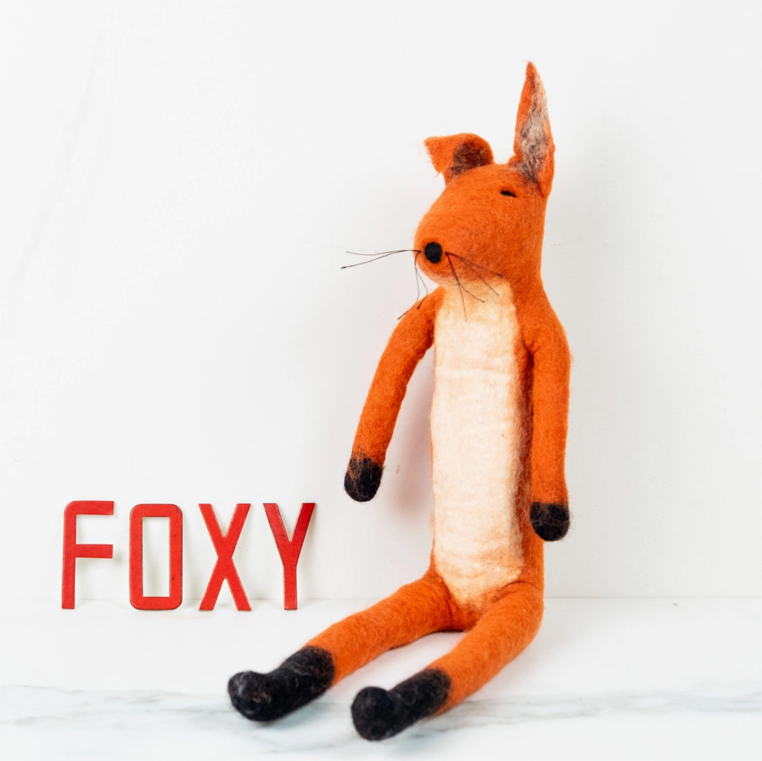 Handmade Felt Fox