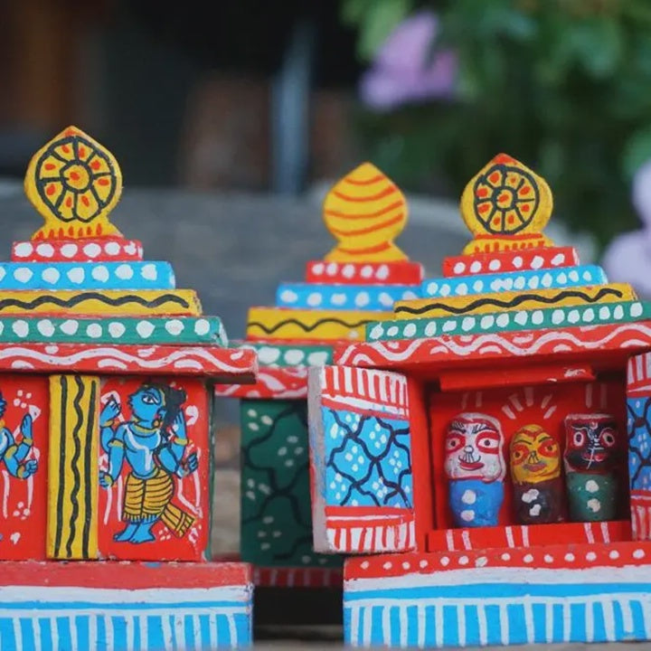 Tiny Wooden Temples