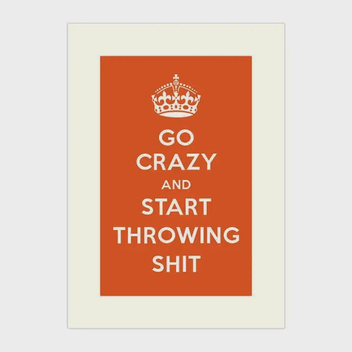 Go Crazy - Card