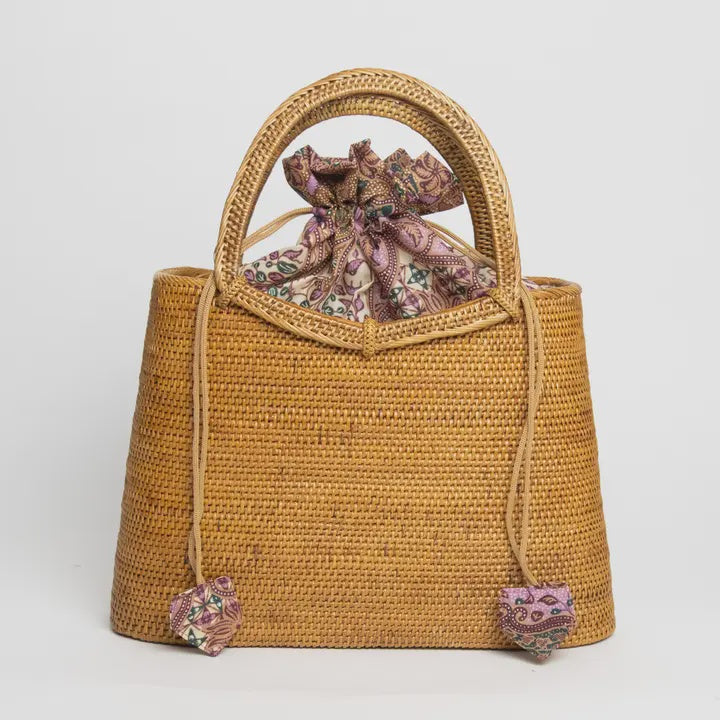 Ata Vine Trapezoid Tote