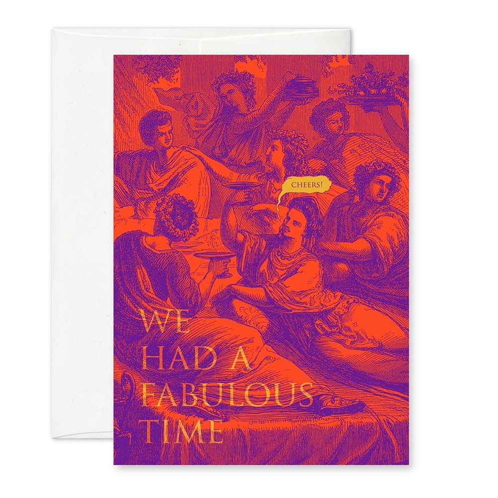 We Had a Fabulous Time - Card