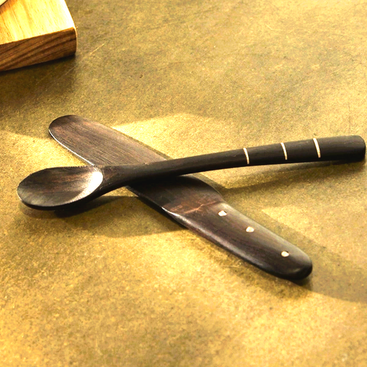 African Blackwood Petite Serving Utensils