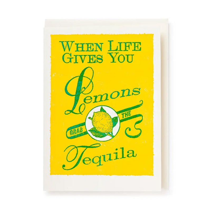 Lemons and Tequila Card