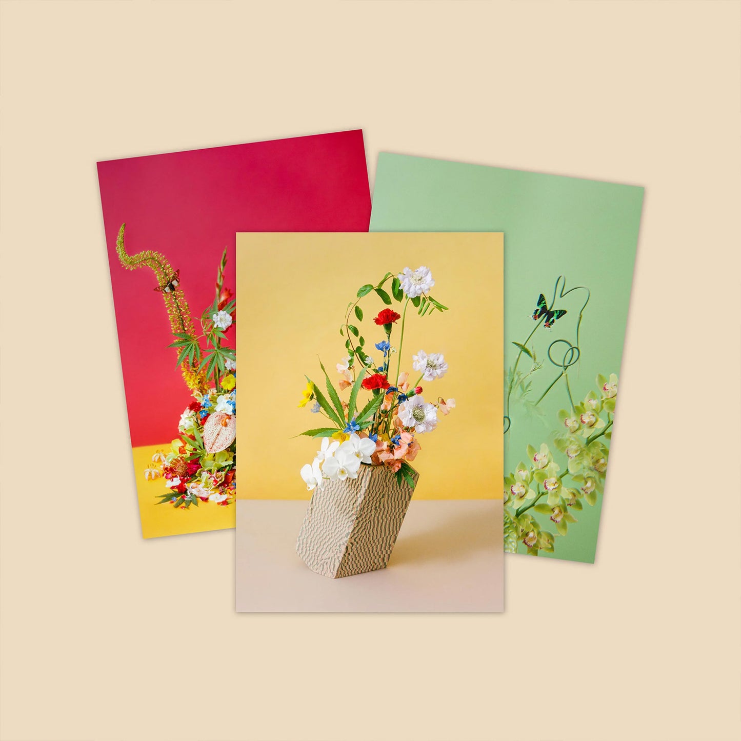 Flower Pot Postcard Set