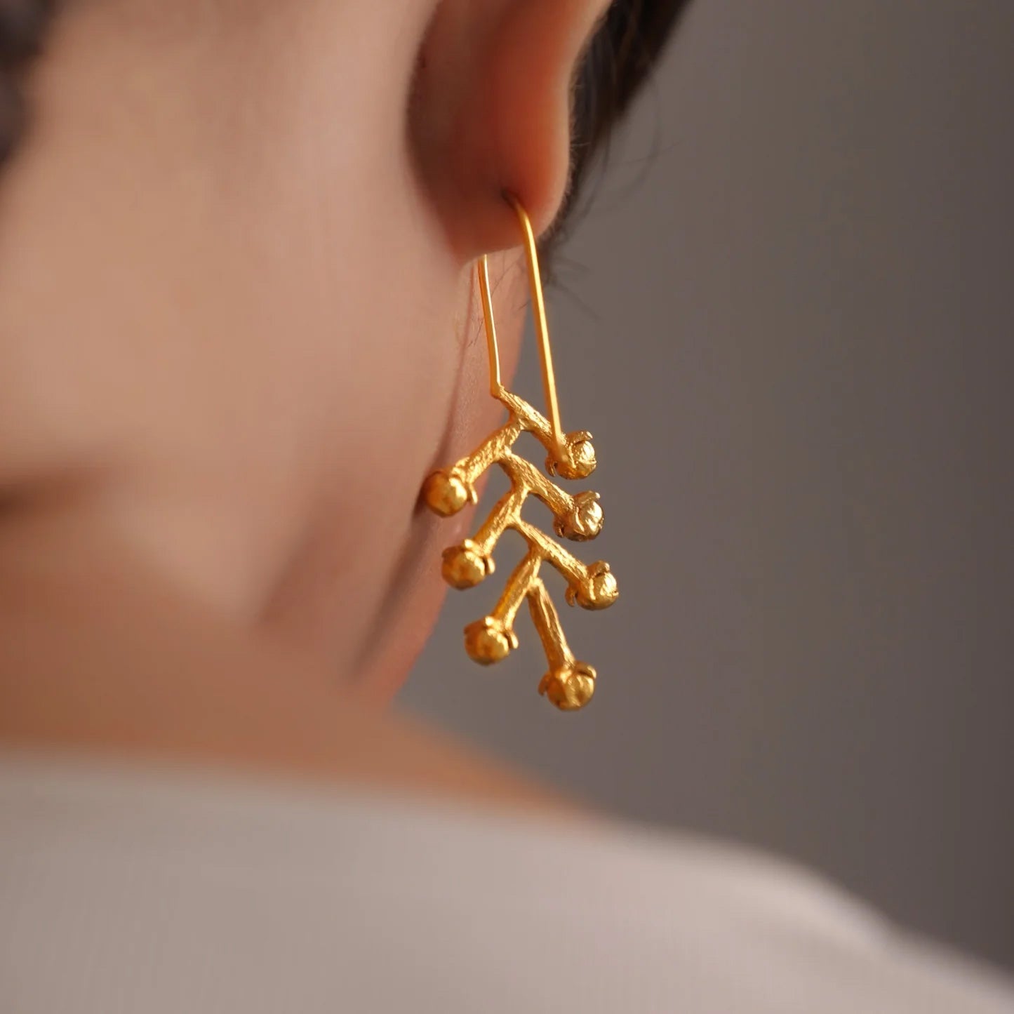 Clove Drop Earrings by Saeyri