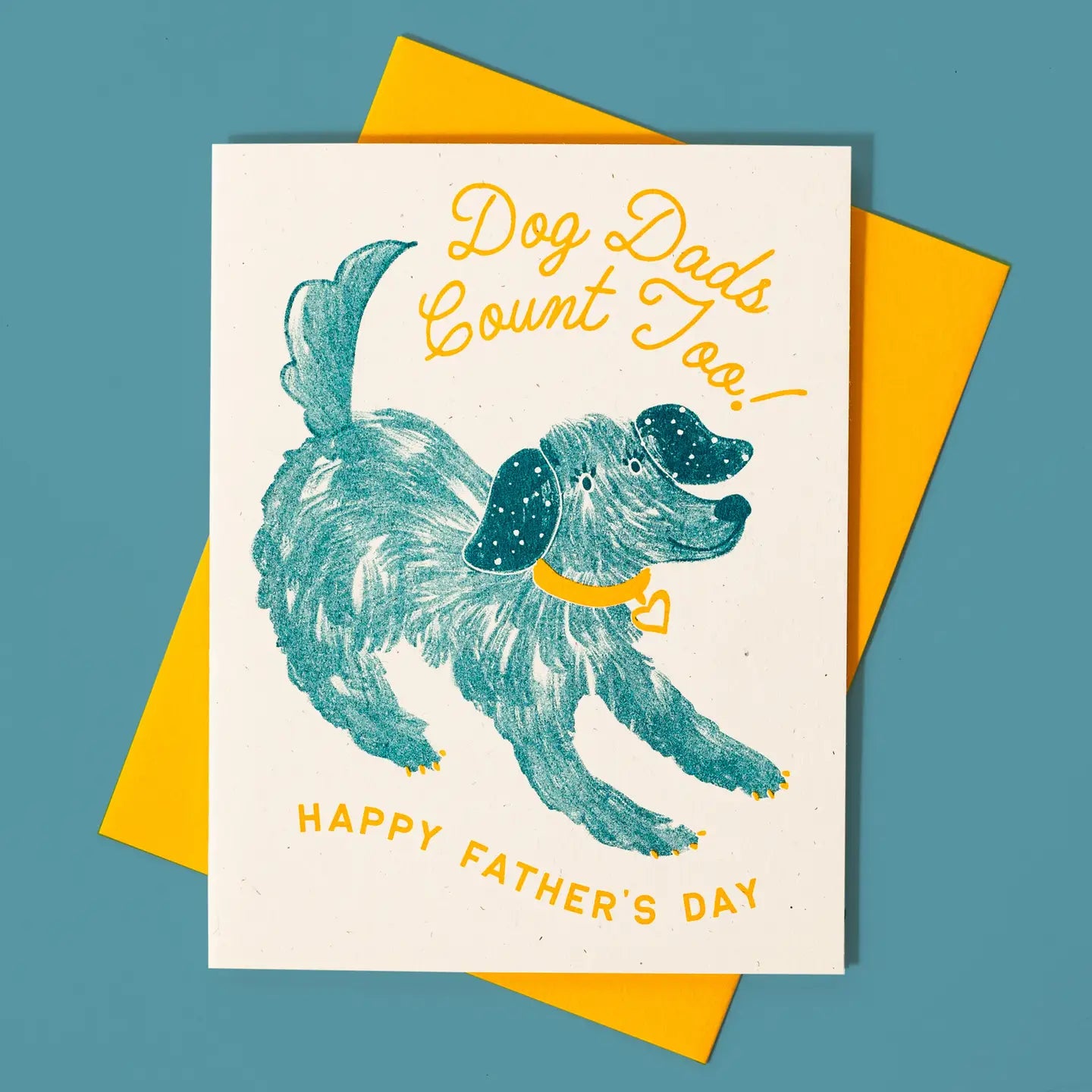 Dog Dad Father's Day Card