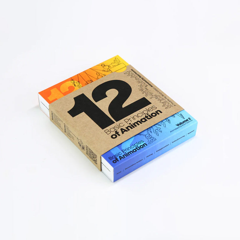 12 Principles of Animation Flipboku Flipbook Set